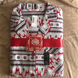 La Vie en Rose Flannel Pyjama Set